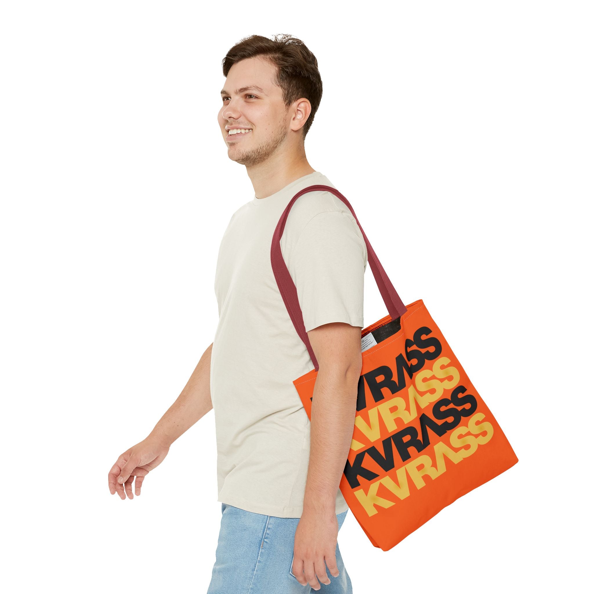 Image of Stylish All-Over Print Tote Bag – Durable & Functional
